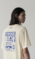 Firenze Graphic Tee — 'La culla del Rinascimento' Blue Italy T‑Shirt