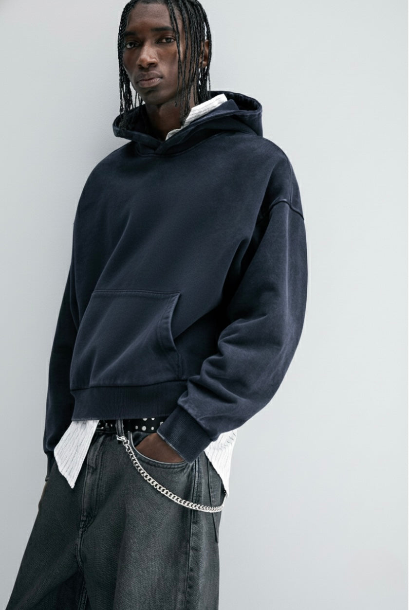 Paris Street Culture RawGRID Hoodie – Vintage Eye Graphic & Premium Heavyweight Fabric